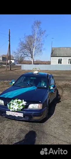 Свадебный наряд на машину