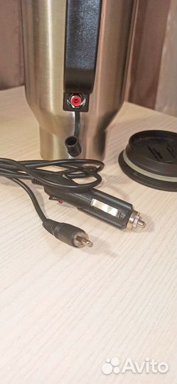 Термокружка с подогревом в прикуриватель