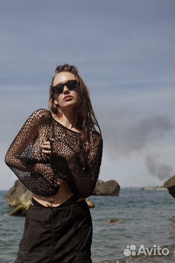 Сетка вязаная