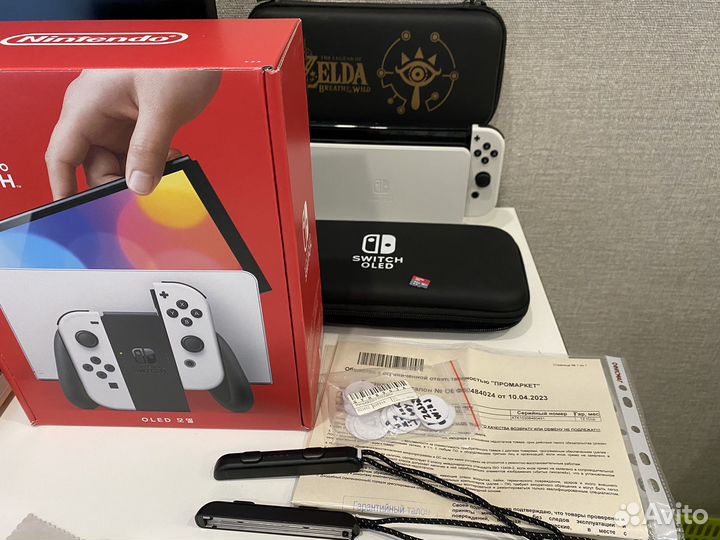 Nintendo switch oled чехол