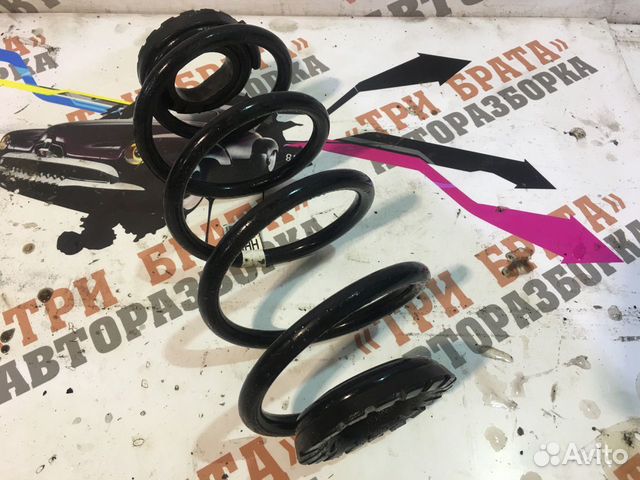 Шевроле Авео Пружина задняя