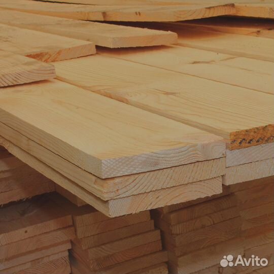 Шлифованные доски лиственницы 40x150 мм, готовы к