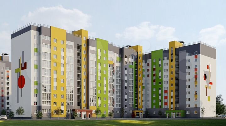 1-к. квартира, 37,1 м², 2/10 эт.