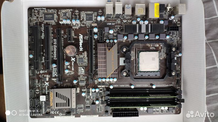 Сборка AMD FX8350+ASRock 970Extreme 3+озу 16 гб