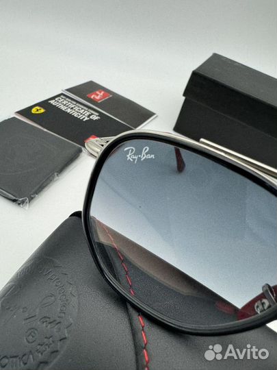 Солнцезащитные очки ray ban ferrari стекло