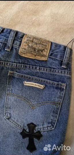 Джинсы Chrome hearts
