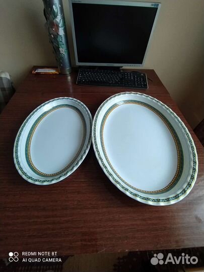 Блюда пластиковые