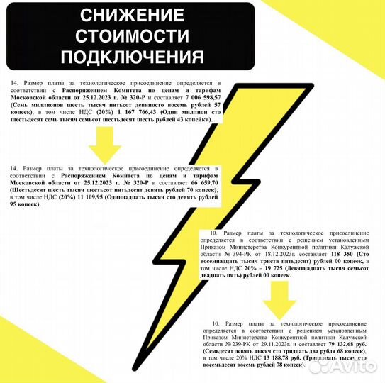 Увеличение мощности, электричество на участок