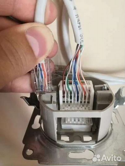 Интернет кабель UTP (LAN кабель)