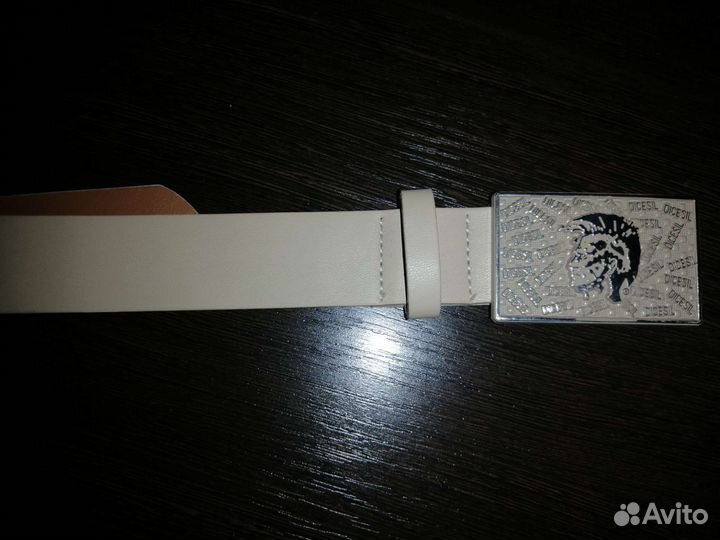 Ремень женский кожаный розовый и бежевый