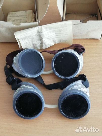 Очки газосварщика