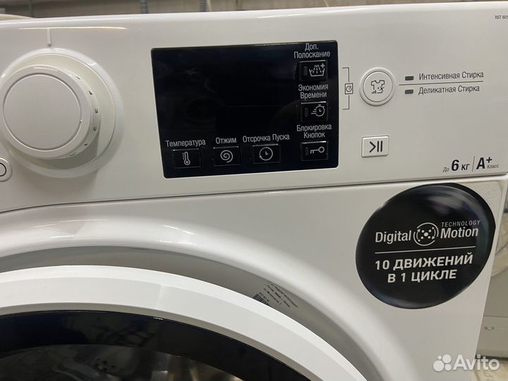 Стиральная машина hotpoint ariston 6 кг