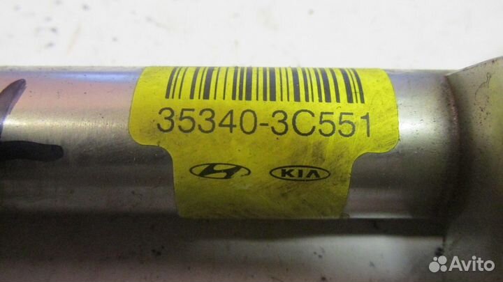 Рейка топливная (рампа) левая с датчиком