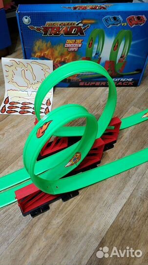 Гоночная трасса с 1 машинкой