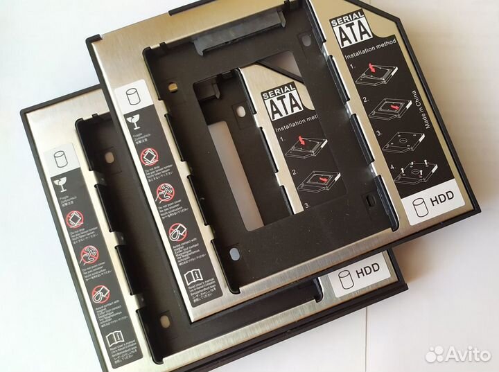 Шасси салазки для установки HDD и SSD вместо DVD