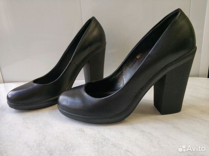 Туфли кожаные