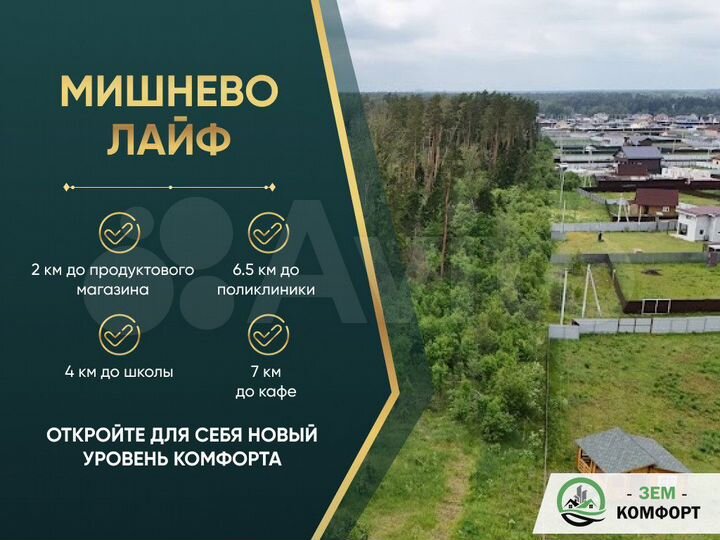 Участок 6,6 сот. (СНТ, ДНП)