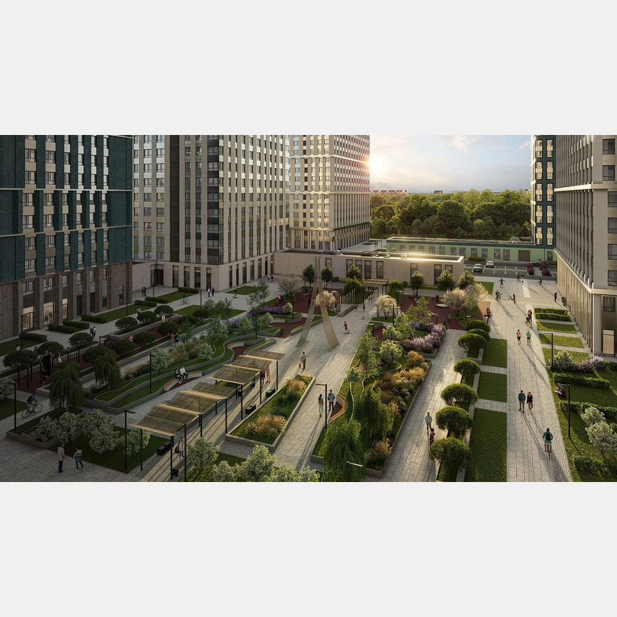 1-к. квартира, 40 м², 4/32 эт.