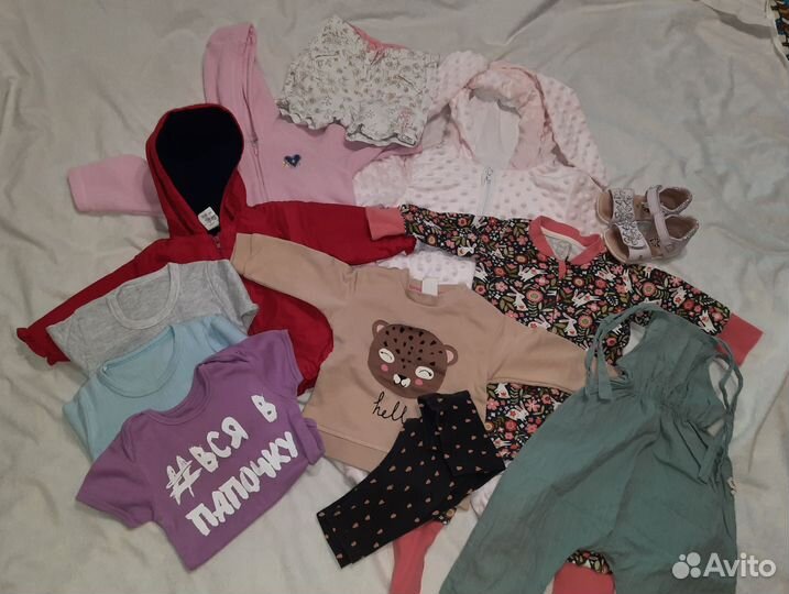 Вещи пакетом на девочку