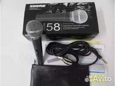 Shure SM58 вокальный микрофон новый