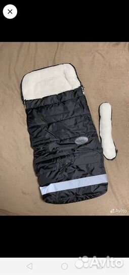 Зимний конверт в коляску