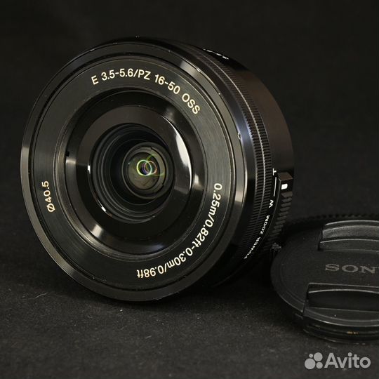 Sony E 16-50 PZ OSS SEL-P1650 черный