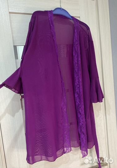 Прозрачный халат