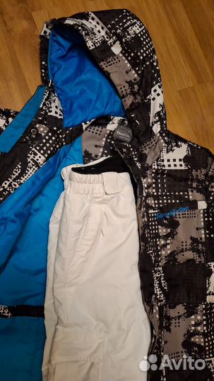 Зимний костюм для девочки 140
