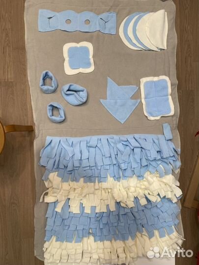 Поисковый нюхательный коврик для больших собак