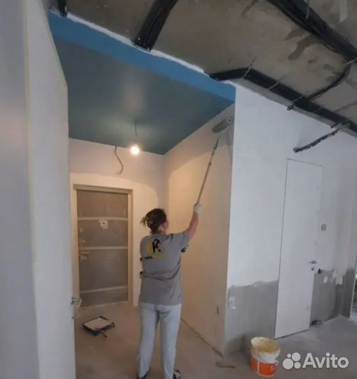 Ремонт квартир поклейка обоев шпаклевка штукатурка