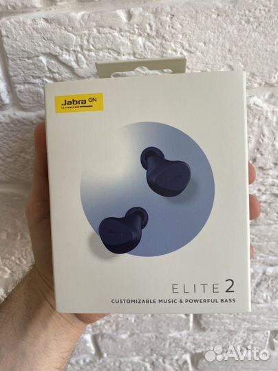 Jabra Elite 2 Navy Новая Рст Чек Ростест