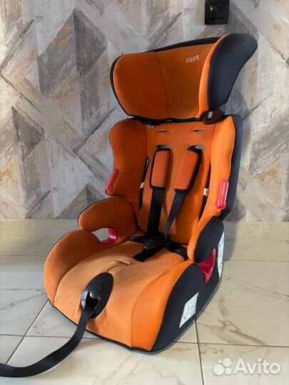 Детское автокресло 0-25 и 9-36 кг Siger