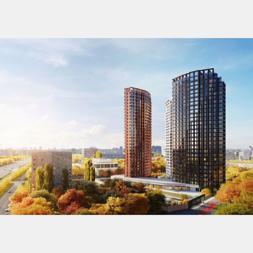 1-к. квартира, 43,2 м², 4/4 эт.