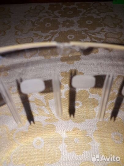 Рюмки из глины, ваза