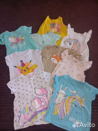 Пакет вещей на девочку 98см