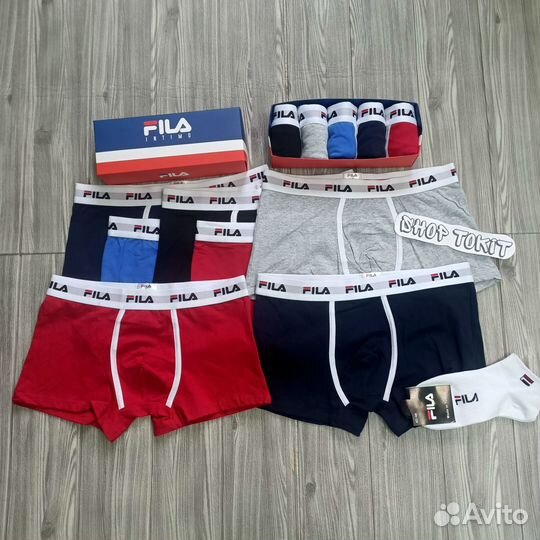 Трусы Мужские боксеры Fila