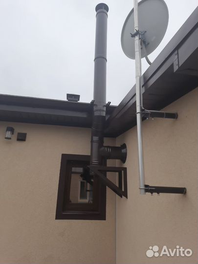 Продаём крашеные дымоходы