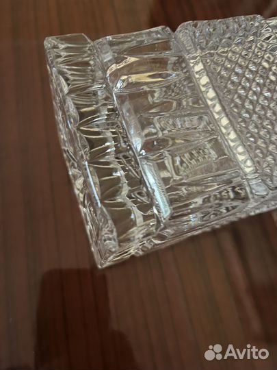 Штоф хрустальный богемия