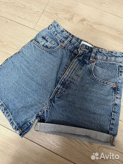 Джинсовые шорты zara
