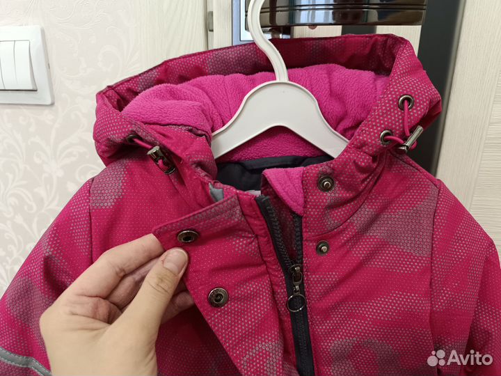 Зимний костюм для девочки 86 92