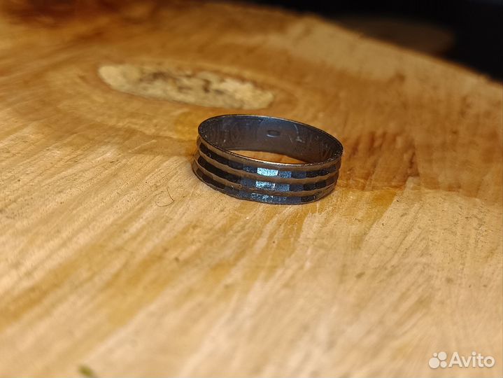 Кольцо серебро спаси сх. 925