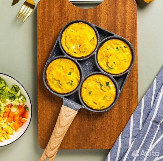 Сковорода секционная с антипригарным покрытием