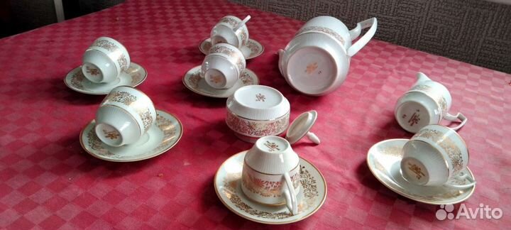 Кофейный сервиз. Чехославакия. 1980 год