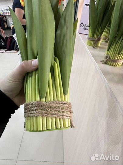 Искусственные тюльпаны