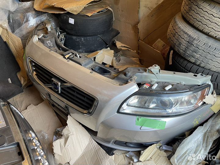 Ноускат volvo S40 V50 ксенон оригинал серебро