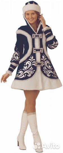 Карнавальный костюм Снегурочка Купеческая. Р 44-48