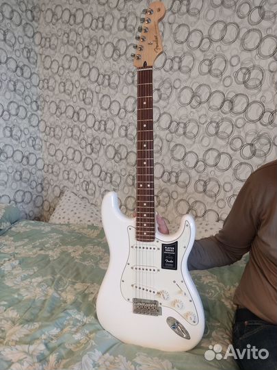 Fender player Stratocaster PF Polar White