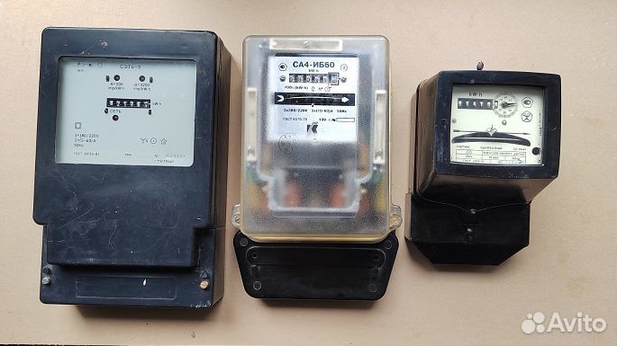 Электросчетчики бытовые для дома и дачи