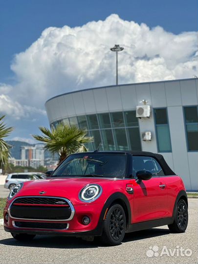 Красный Аренда кабриолет mini cooper Сочи