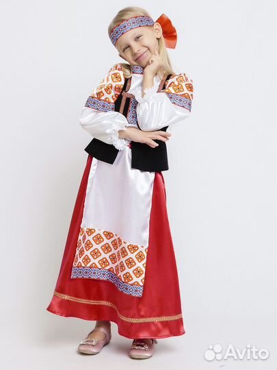 Костюм в русском стиле для девочки новый